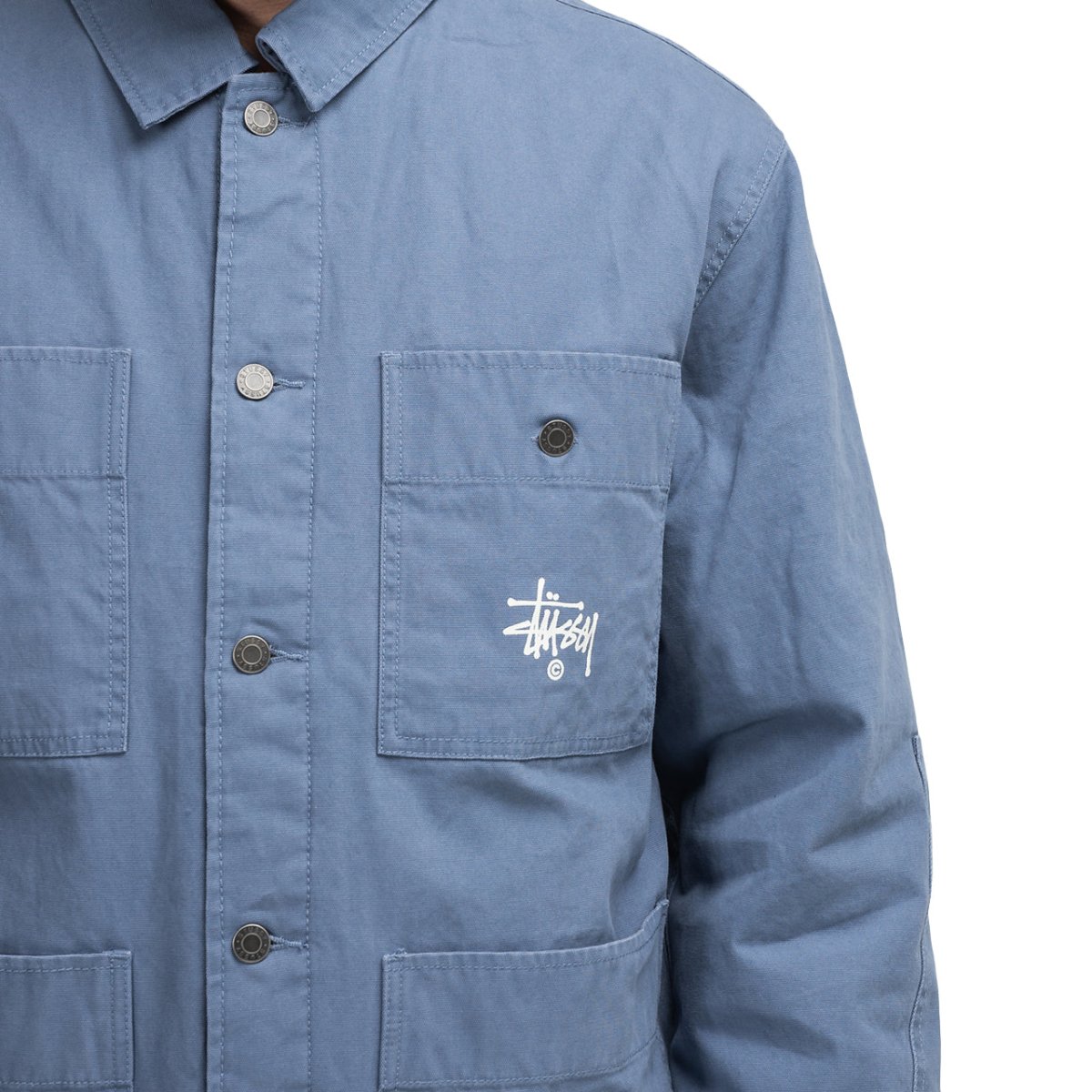 Stüssy Quilted Chore Coat (Blau) - Allike Store
