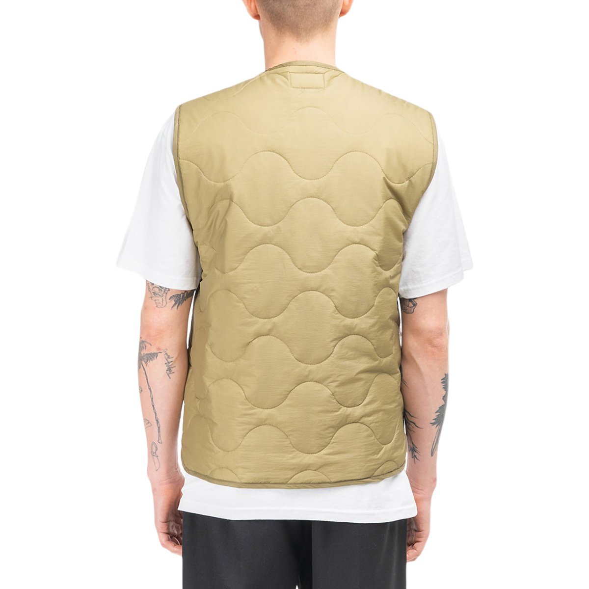 Stüssy Quilted Liner Vest (Khaki) - Allike Store