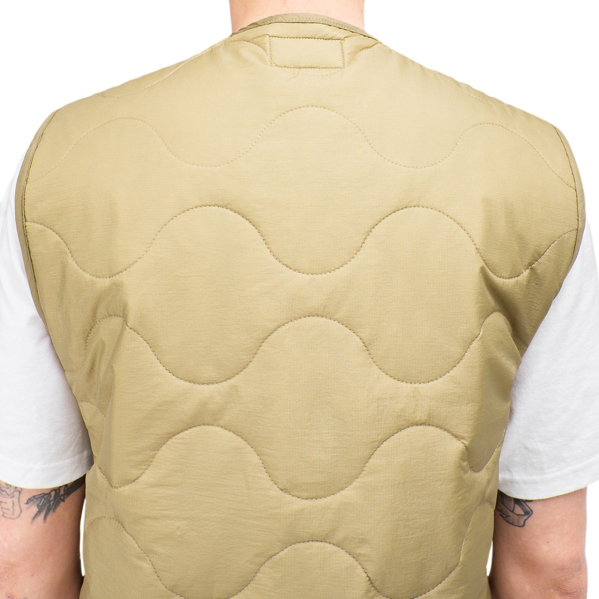 Stüssy Quilted Liner Vest (Khaki) - Allike Store