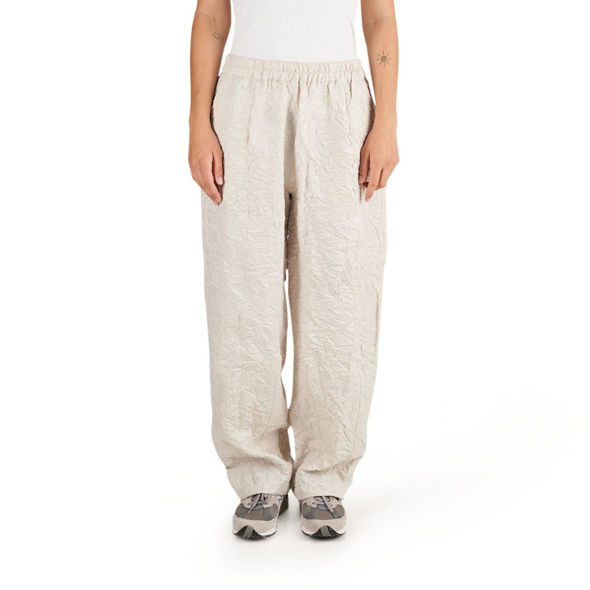 Stüssy Ralphie Big Crinkle Pant (Weiß) - Allike Store