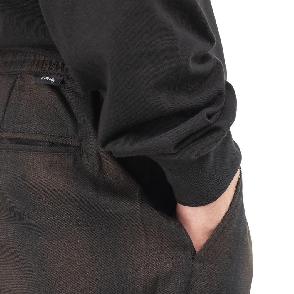 Stüssy Shadow Plaid Bryan Pant (Dunkelbraun) - Allike Store
