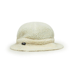 Stüssy Sherpa Fleece Bell Bucket Hat (Weiß) - Allike Store