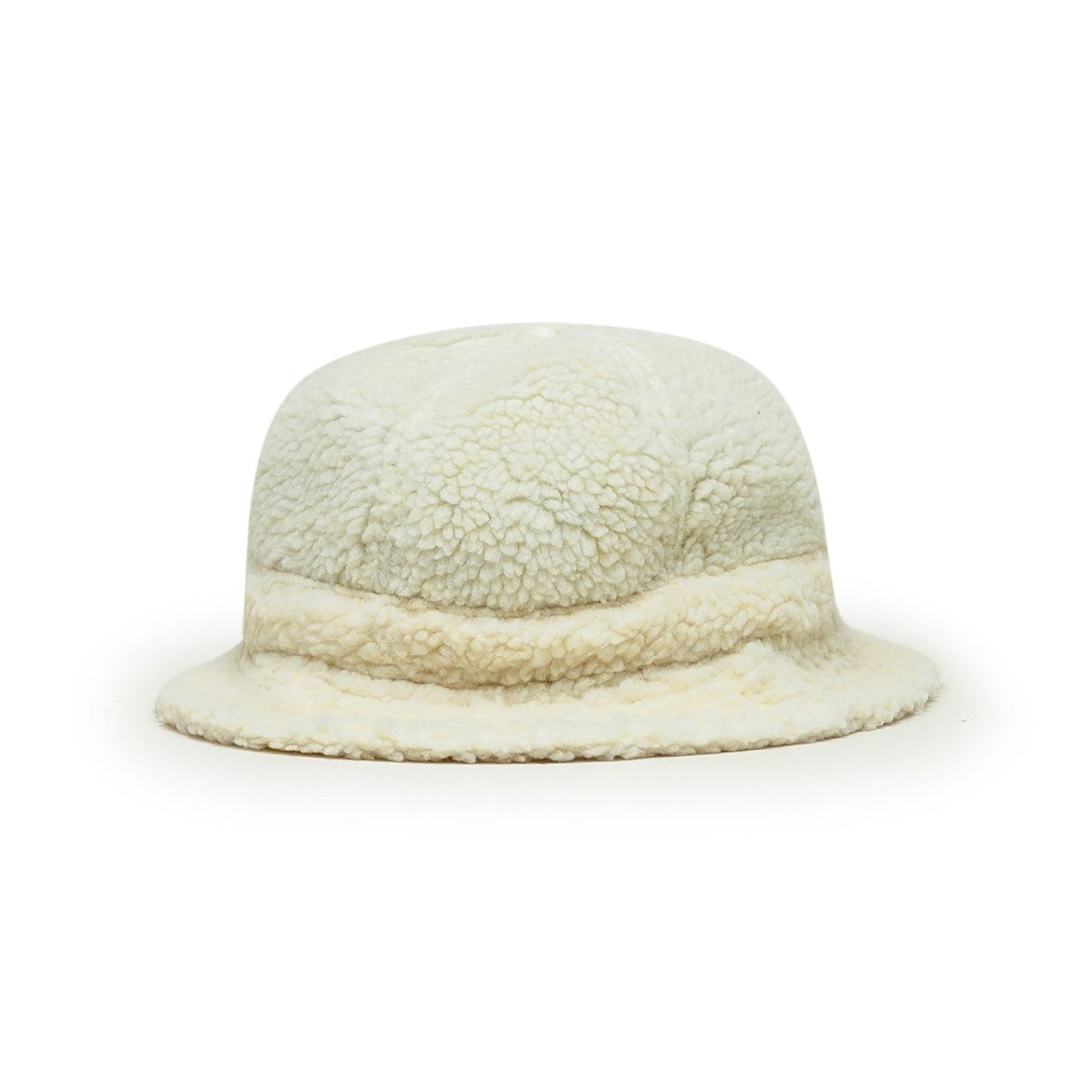 Stüssy Sherpa Fleece Bell Bucket Hat (Weiß) - Allike Store