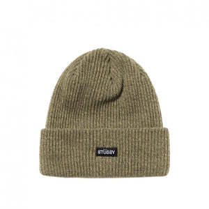 Stüssy Small Patch Watchcap Beanie (Olive) - Allike Store