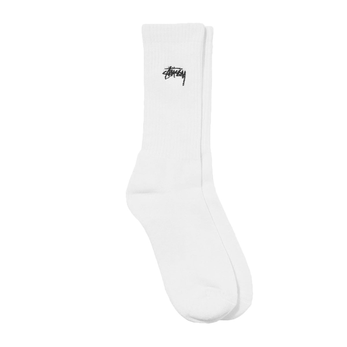 Stüssy Small Stock Crew Socks (Weiß) - Allike Store
