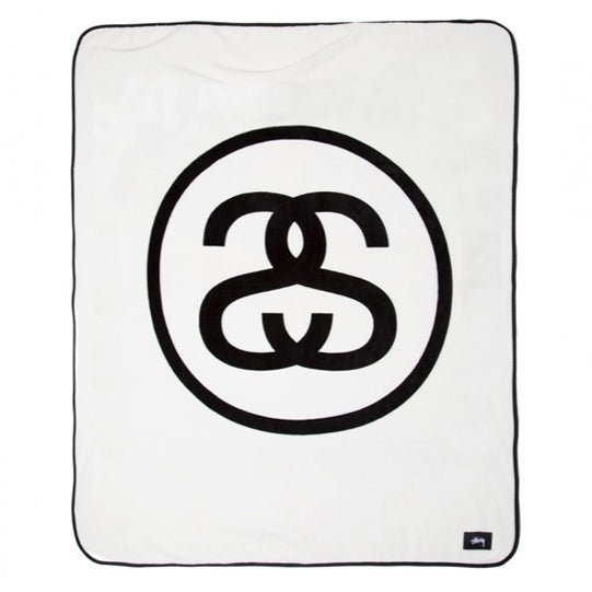 Stüssy SS FA18 Fleece Blanket (Weiß) - Allike Store