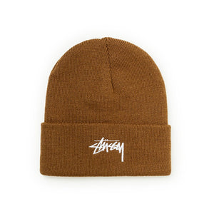 Stüssy Stock Cuff Beanie (Braun) - Allike Store