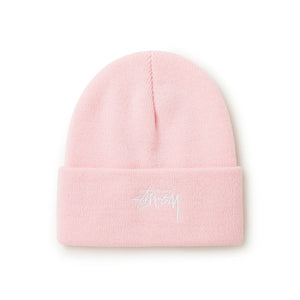 Stüssy Stock Cuff Beanie (Pink) - Allike Store