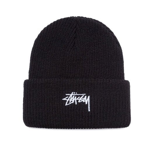 Stüssy Stock FA18 Cuff Beanie (Schwarz) - Allike Store