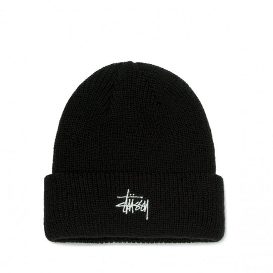 Stüssy Stock HO18 Cuff Beanie (Schwarz) - Allike Store