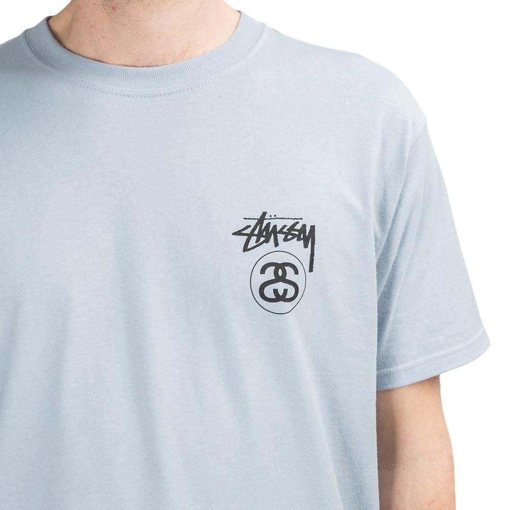 Stüssy Stock Link Tee (Graublau) - Allike Store