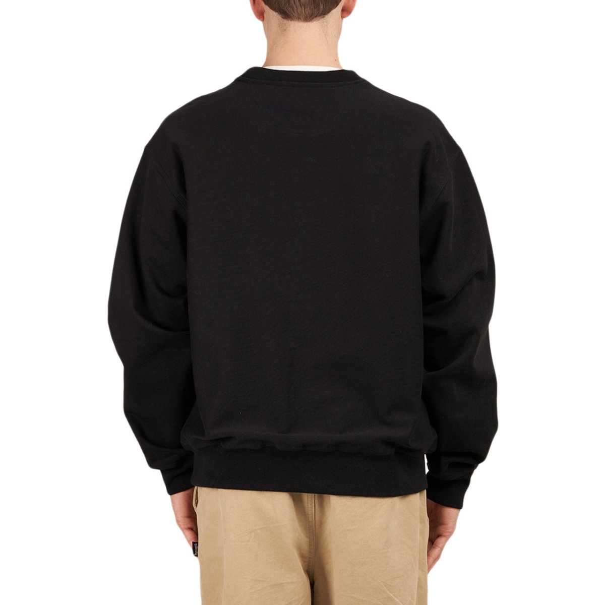 Stüssy Stock Logo Crew (Schwarz) - Allike Store