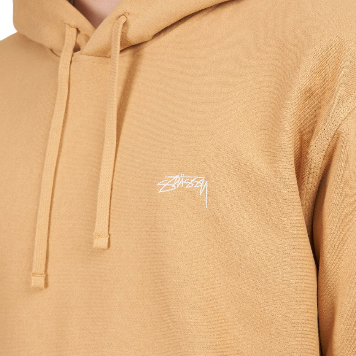 Stüssy Stock Logo Hood (Braun) - Allike Store