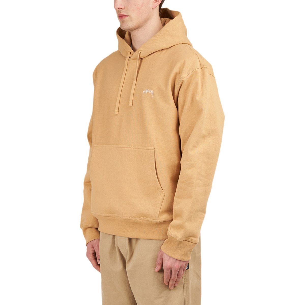 Stüssy Stock Logo Hood (Braun) - Allike Store