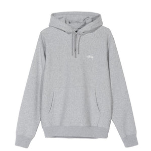 Stüssy Stock Logo Hoodie (Grau) - Allike Store