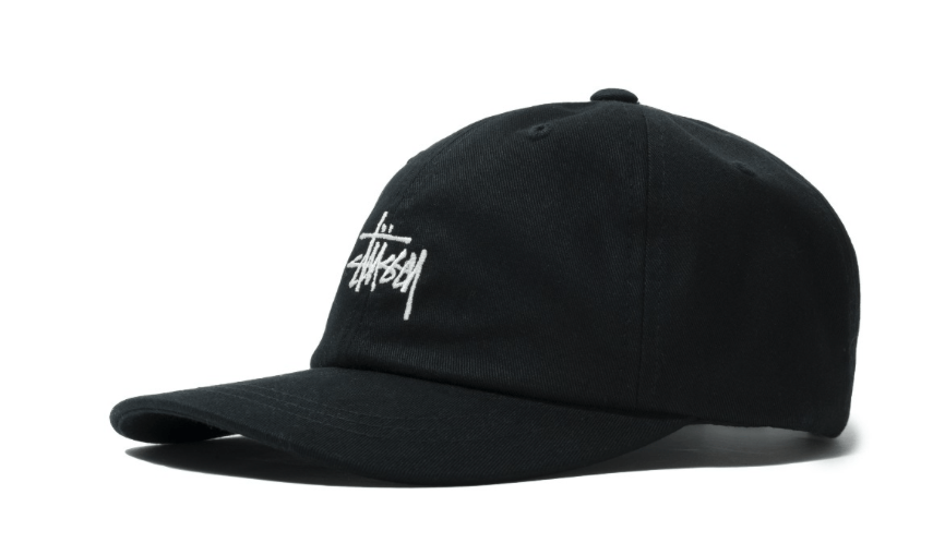 Stüssy Stock Low Pro Cap (Schwarz) - Allike Store