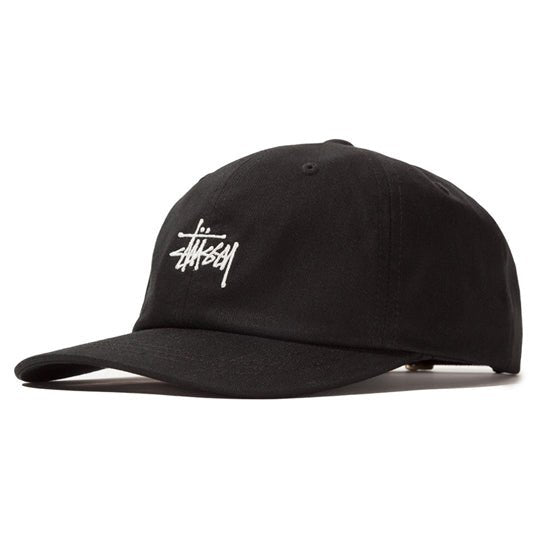 Stüssy SU19 Stock Low Pro Cap (Schwarz) - Allike Store