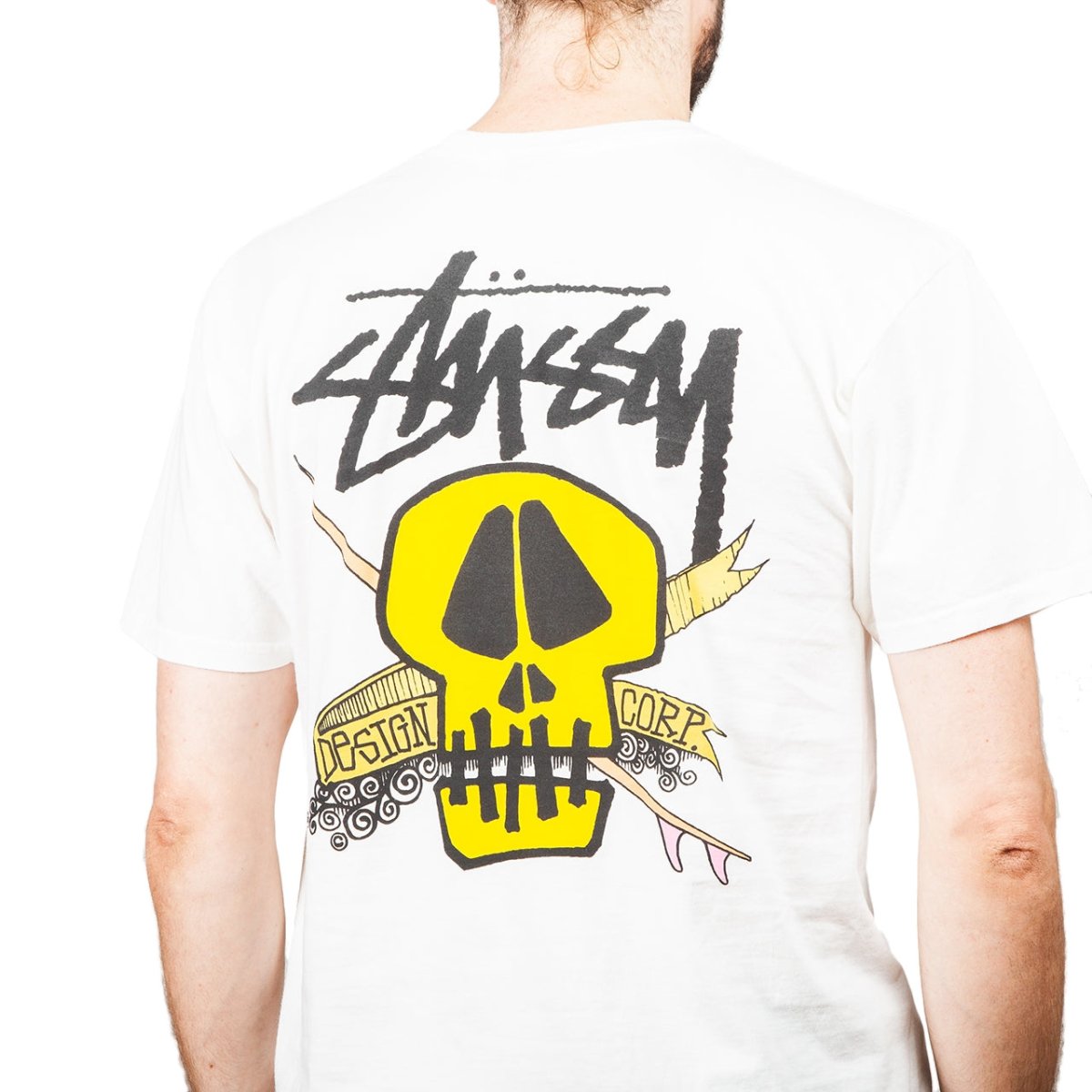 Stüssy Surf Skull Pig. Dyed Tee (Beige) - Allike Store