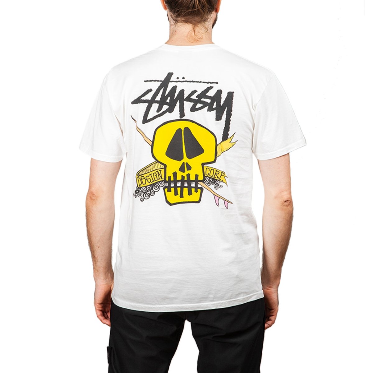 Stüssy Surf Skull Pig. Dyed Tee (Beige) - Allike Store