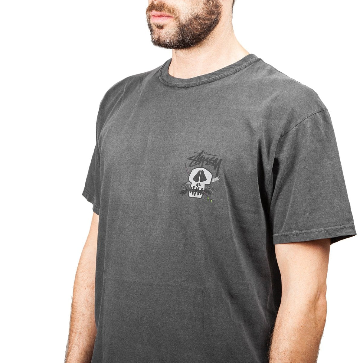 Stüssy Surf Skull Pig. Dyed Tee (Schwarz) - Allike Store