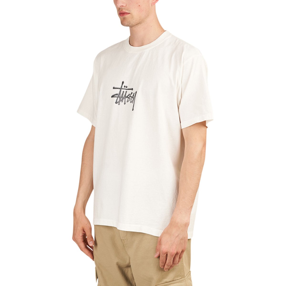 Stüssy Surf Tomb Pigment Dyed Tee (Weiss) - Allike Store