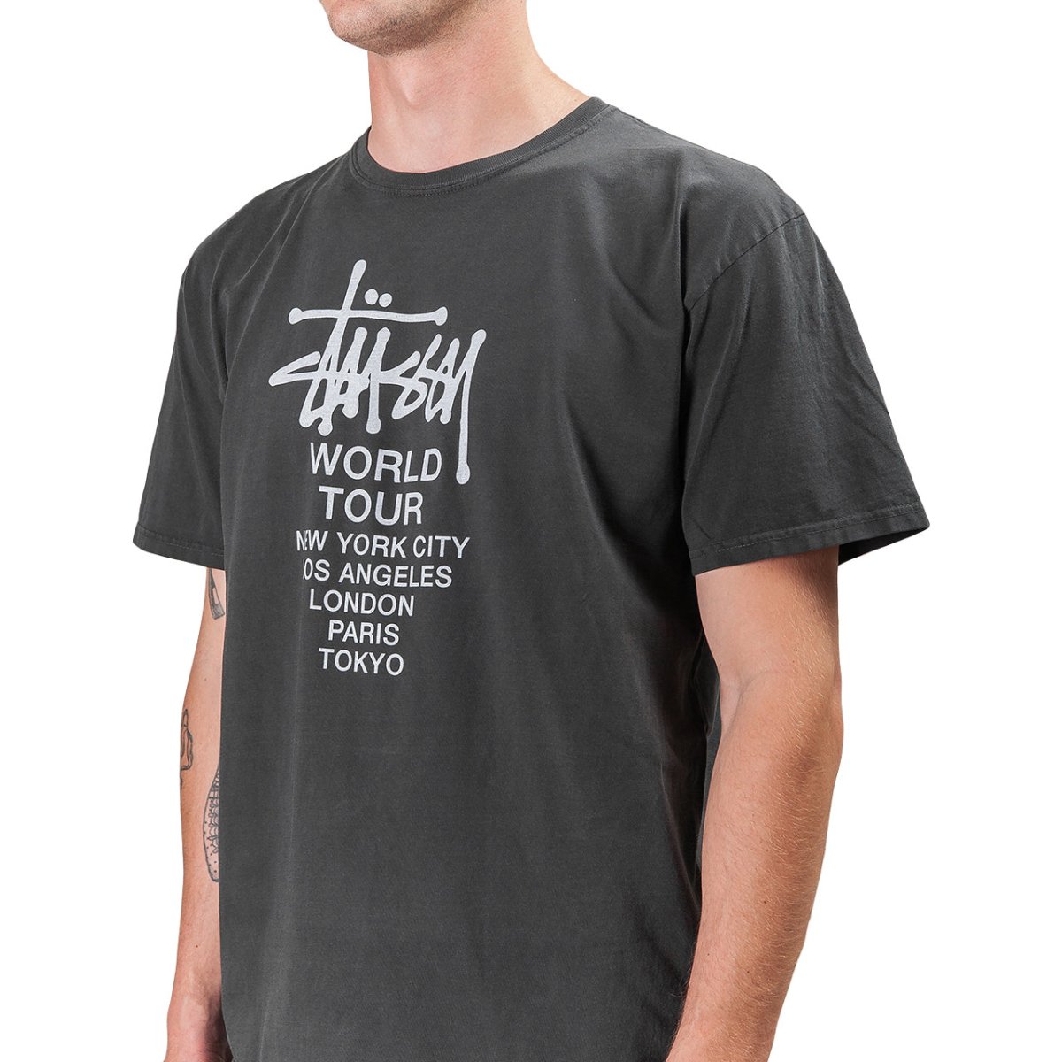 Stüssy Tour Tee (Schwarz) - Allike Store