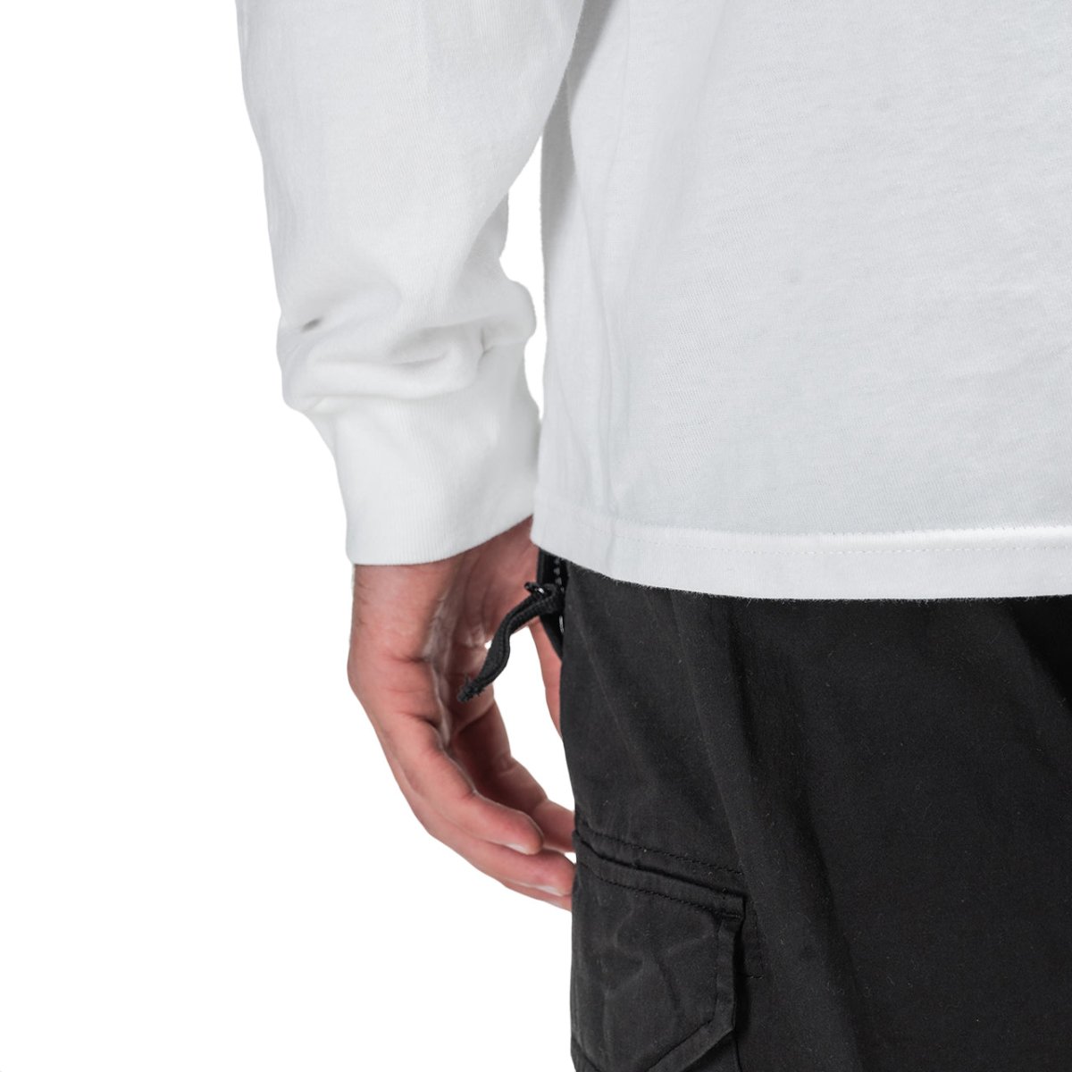 Stüssy Transport Longsleeve (Weiß) - Allike Store