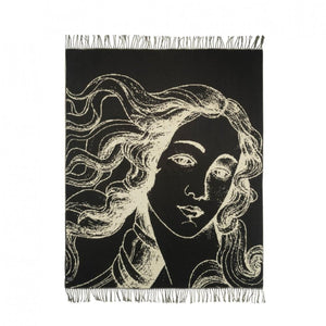 Stüssy Venus Jaquard Blanket (Beige / Schwarz) - Allike Store