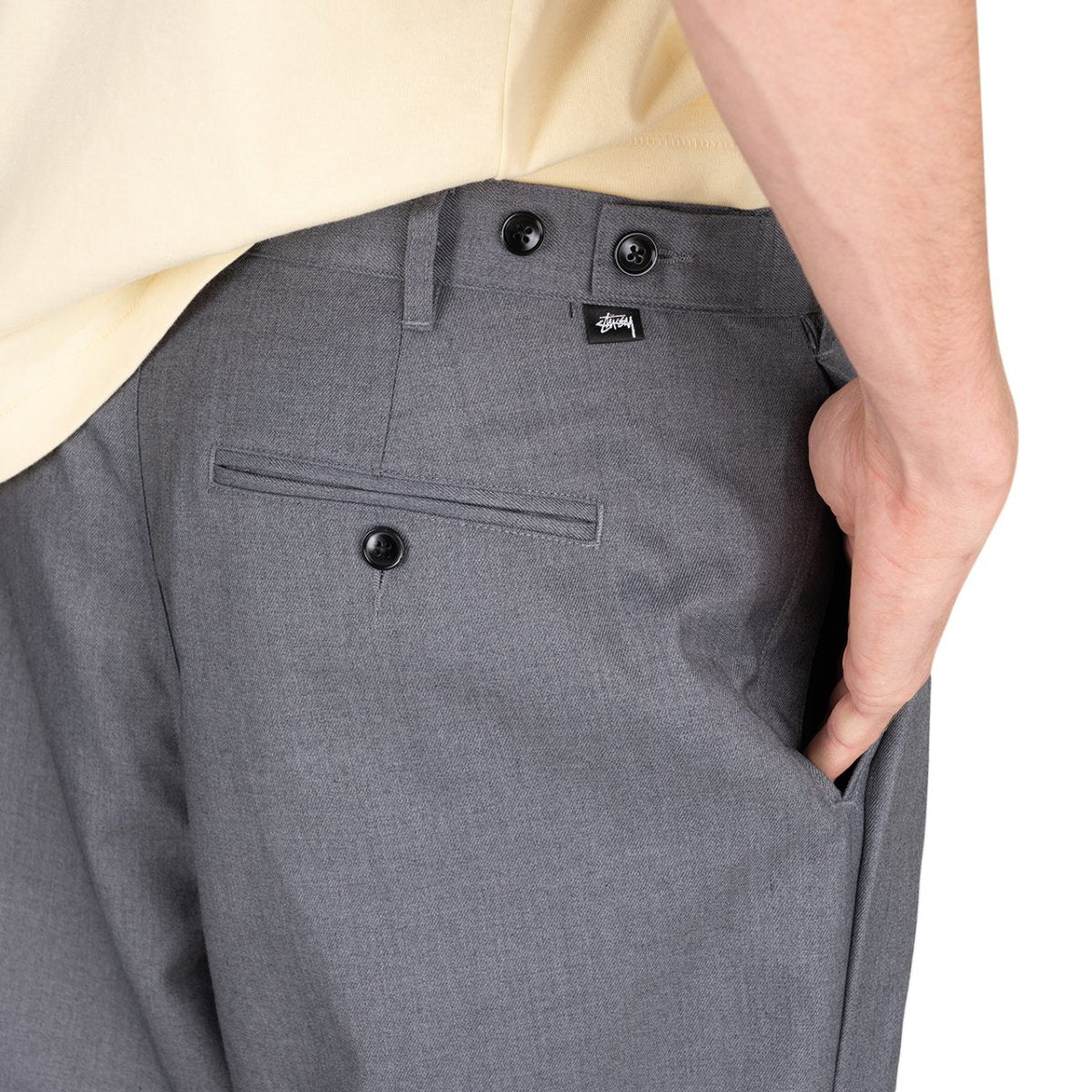 Stüssy Volume Pleated Trouser (Grau) - Allike Store