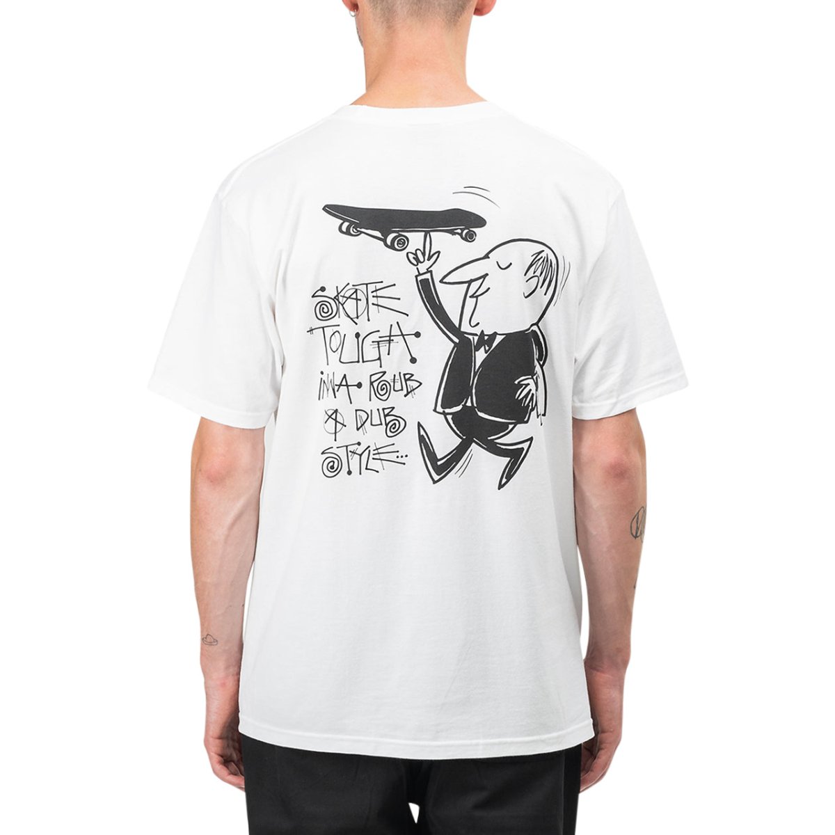 Stüssy Waiter Tee (Weiß) - Allike Store