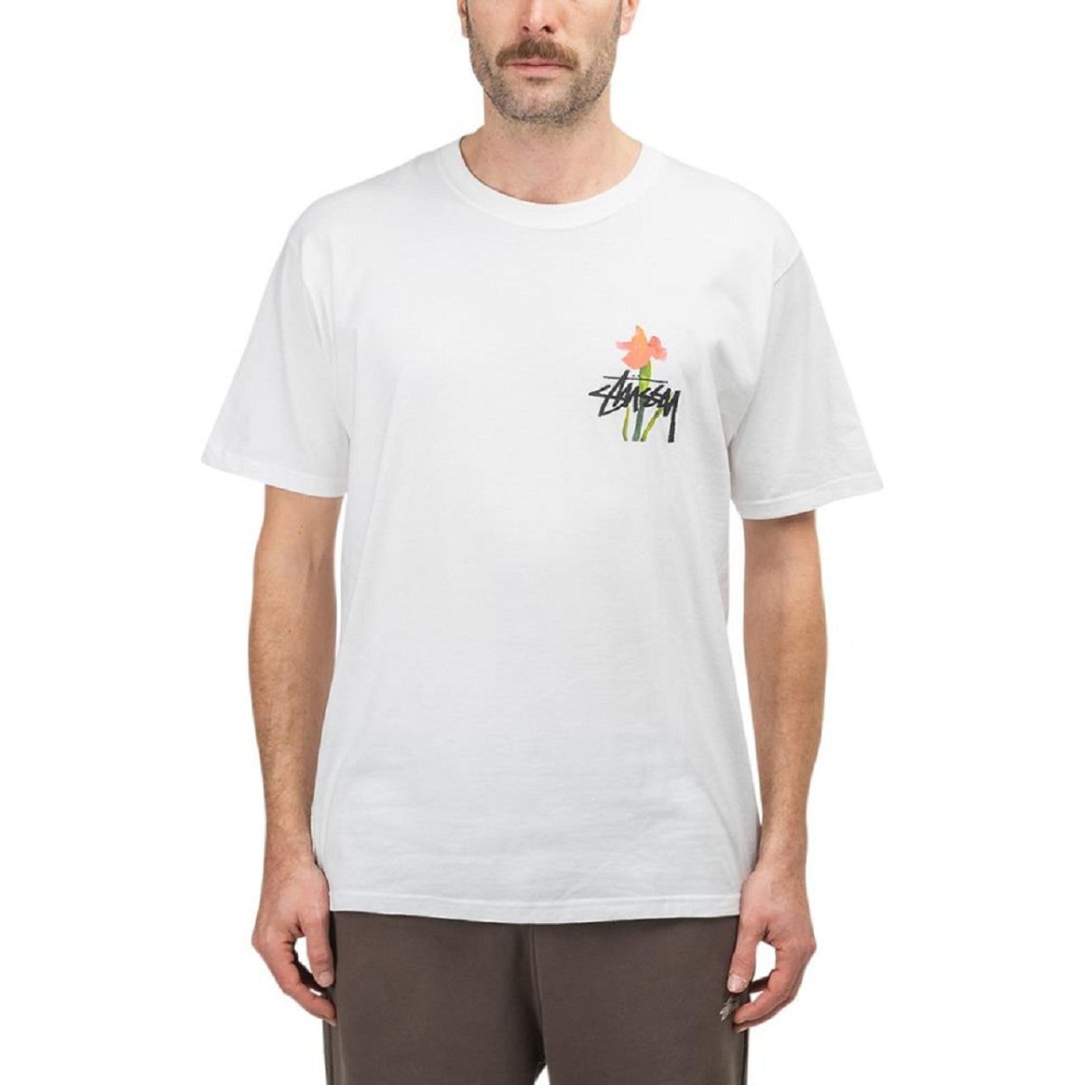 Stüssy Water Flowers T-Shirt (Weiß) - Allike Store