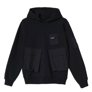Stüssy WMNS Cargo Fleece Hoodie (Schwarz) - Allike Store