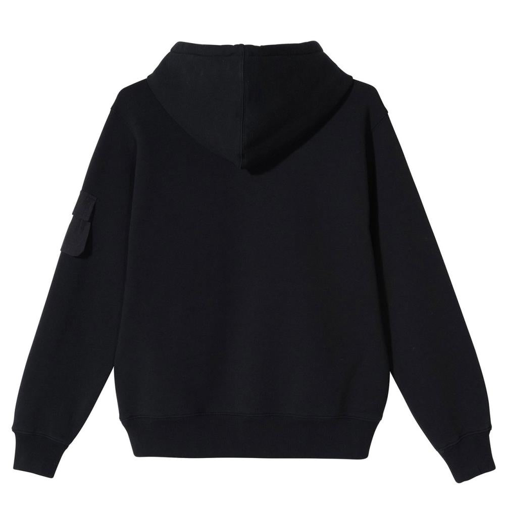 Stüssy WMNS Cargo Fleece Hoodie (Schwarz) - Allike Store