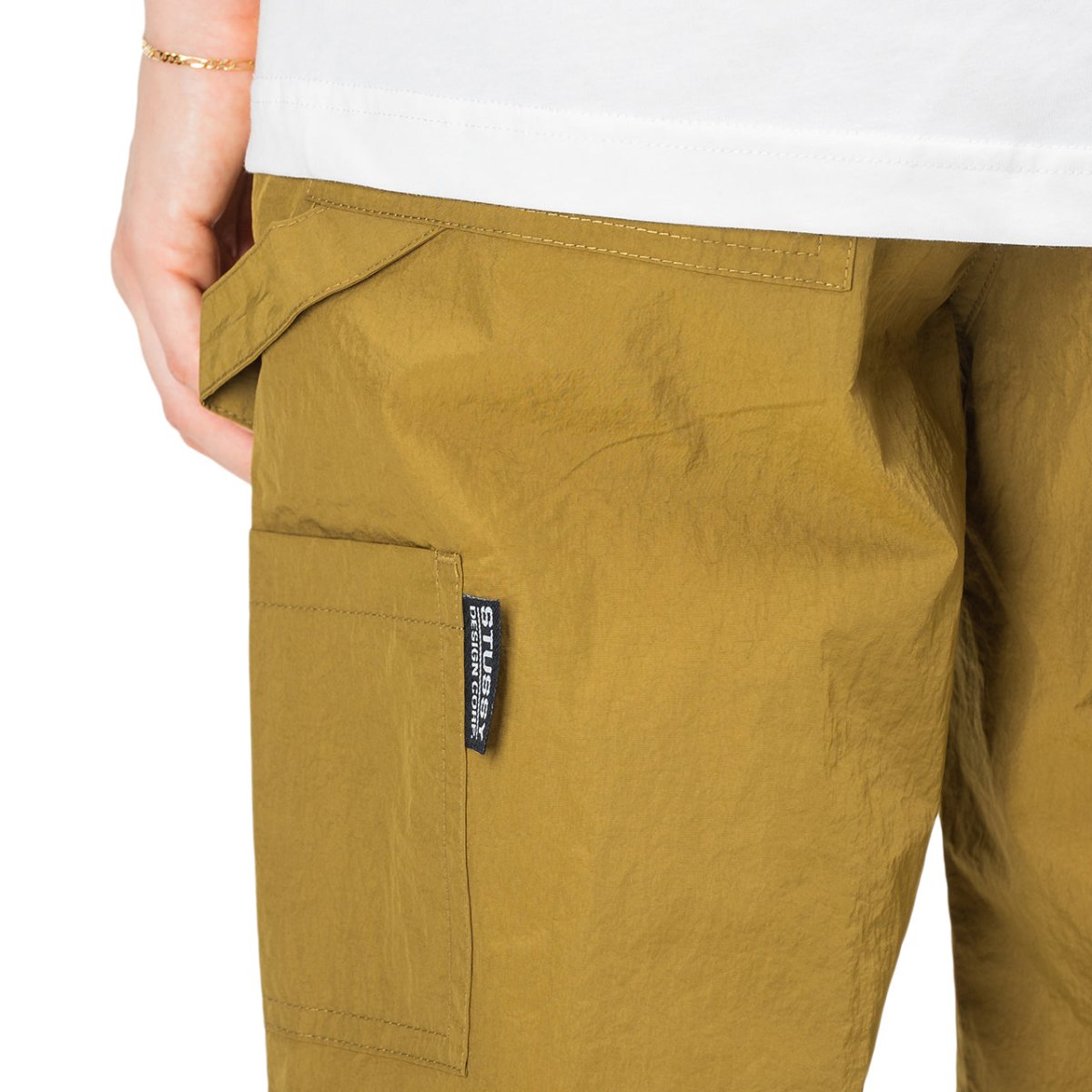 Stüssy WMNS Nylon Work Pant (Khaki) - Allike Store