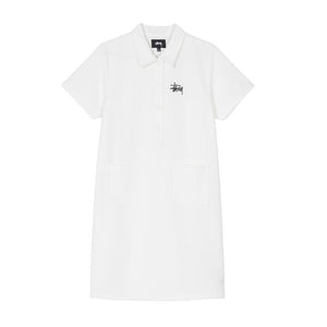 Stüssy WMNS Poly Knit Dress (Weiß) - Allike Store
