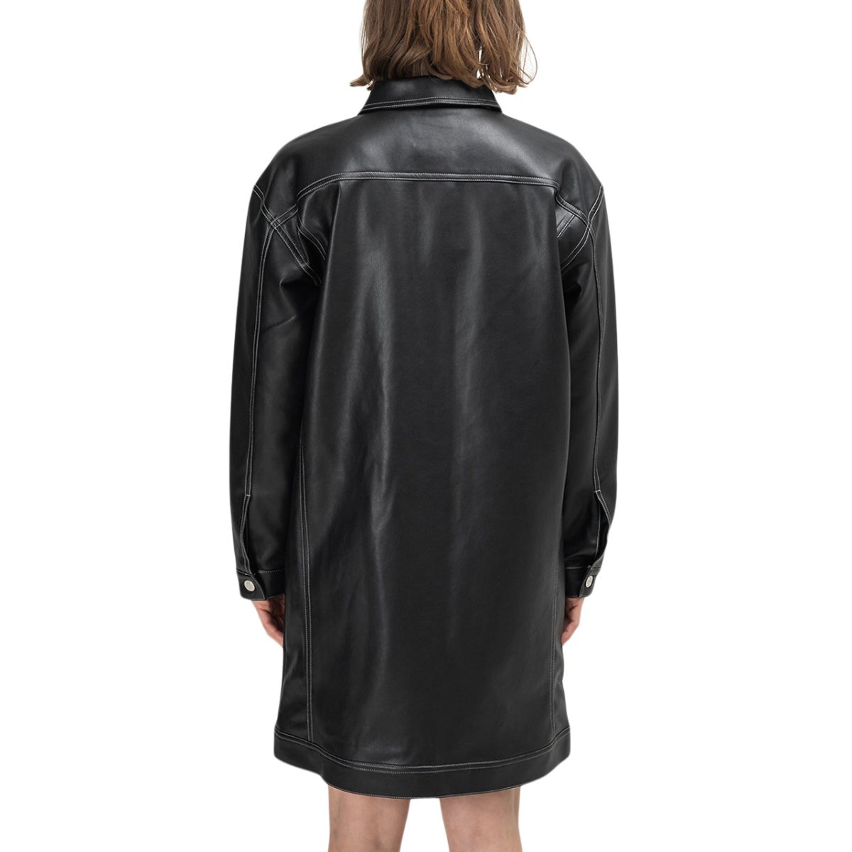 Stüssy WMNS PU Trucker Dress (Schwarz) - Allike Store