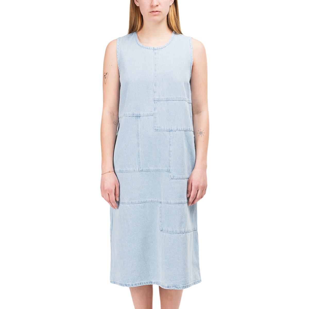 Stüssy WMNS Webster Dress (Hellblau) - Allike Store