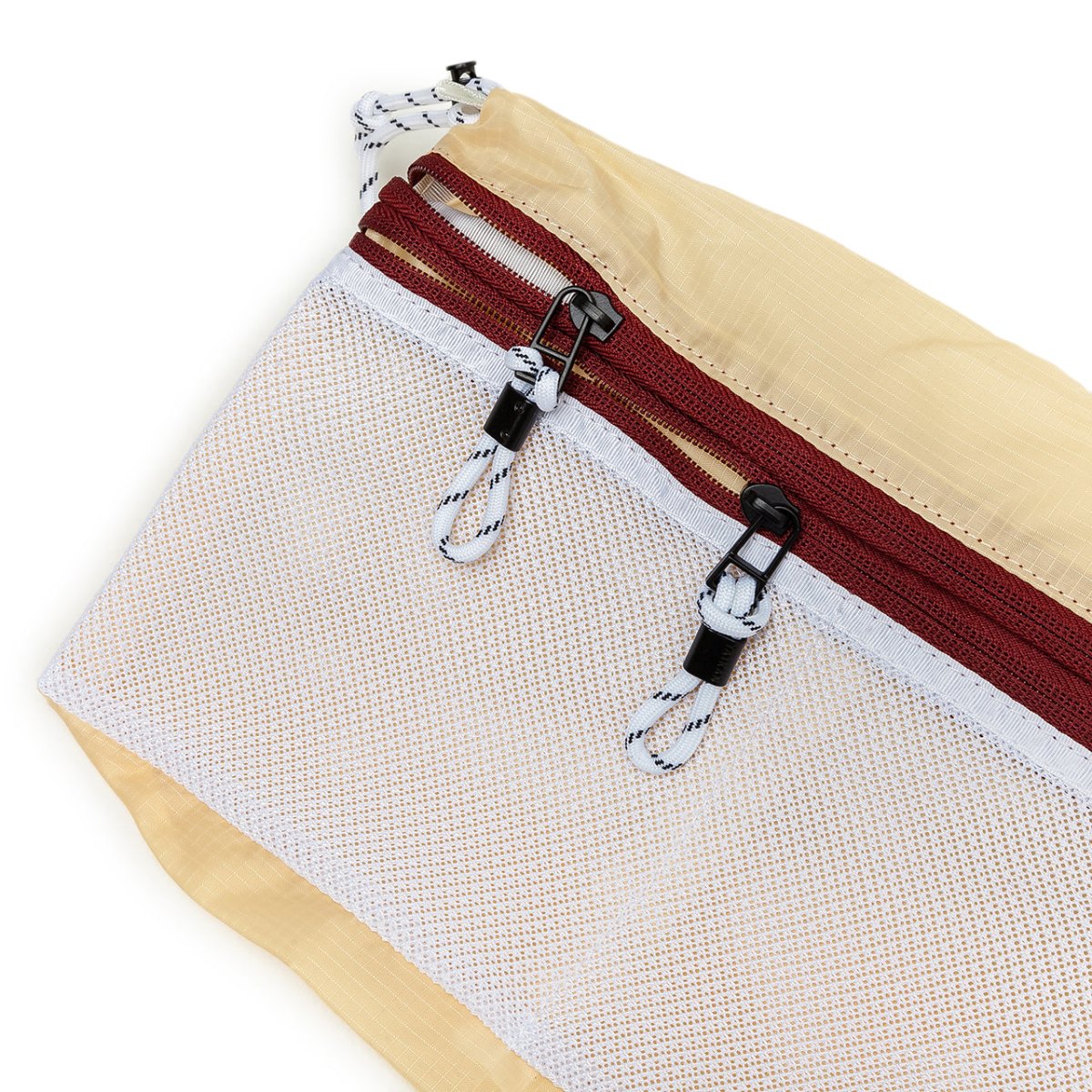 Taikan Sacoche Large Bag (Creme / Weiß / Rot) - Allike Store