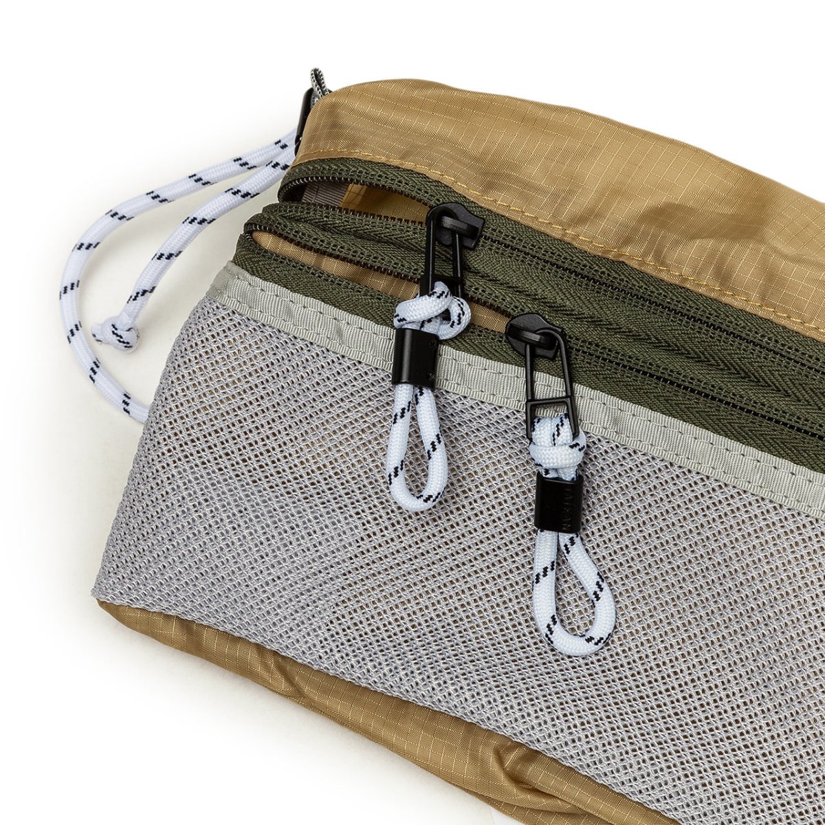 Taikan Sacoche Small Bag (Beige / Olive / Weiß) - Allike Store