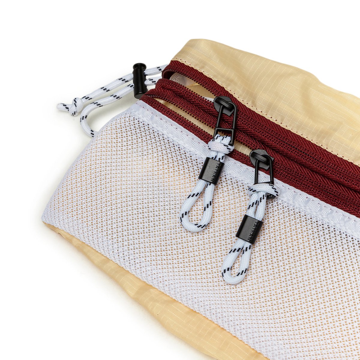 Taikan Sacoche Small Bag (Creme / Weiß / Rot) - Allike Store