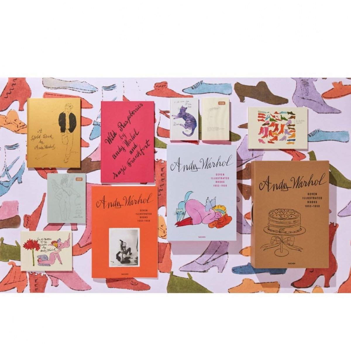 Taschen Andy Warhol Seven Illustrated Books 1952-1959  - Allike Store