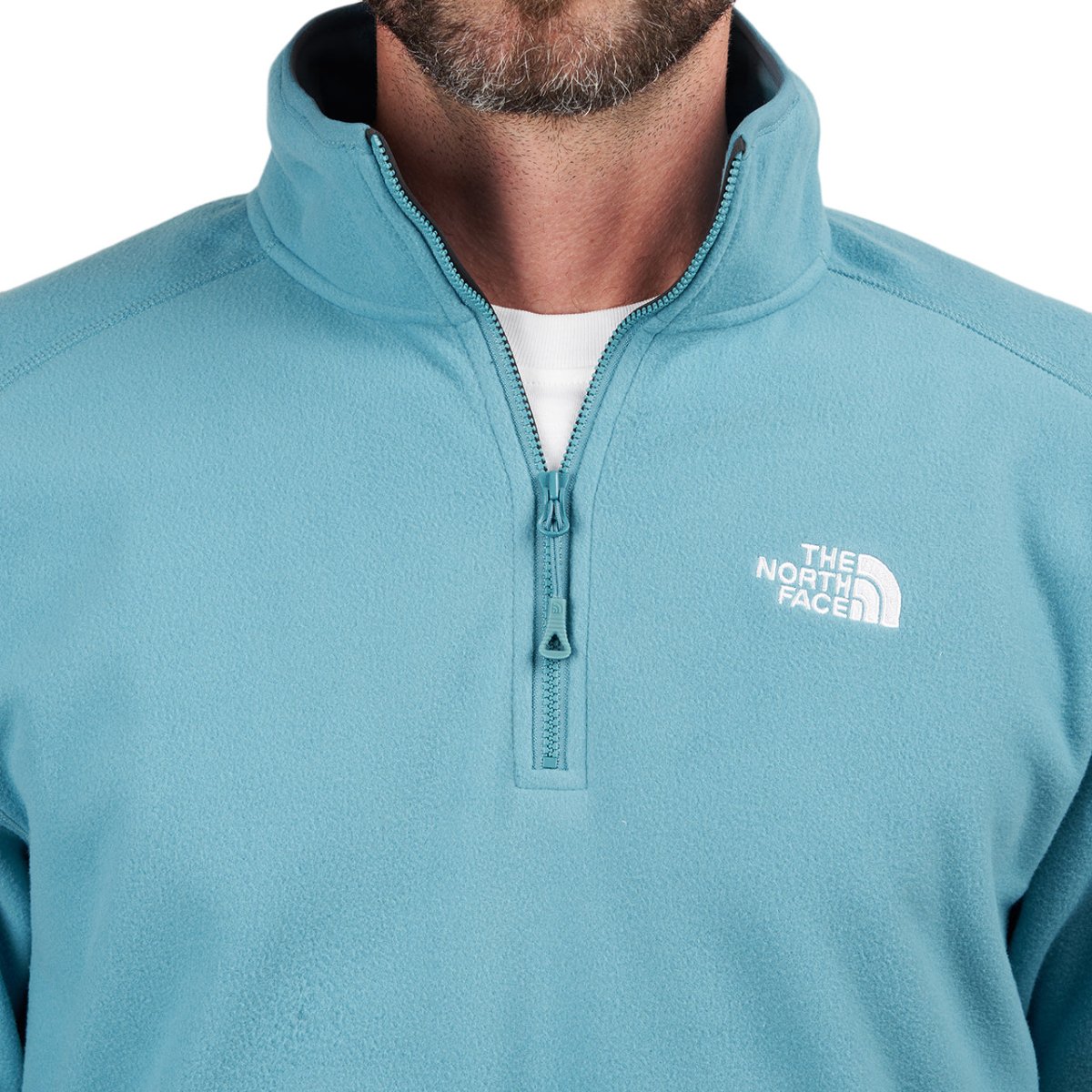 The North Face 100 Glacier 1/4 ZIP Fleece Pullover (Blau) - Allike Store
