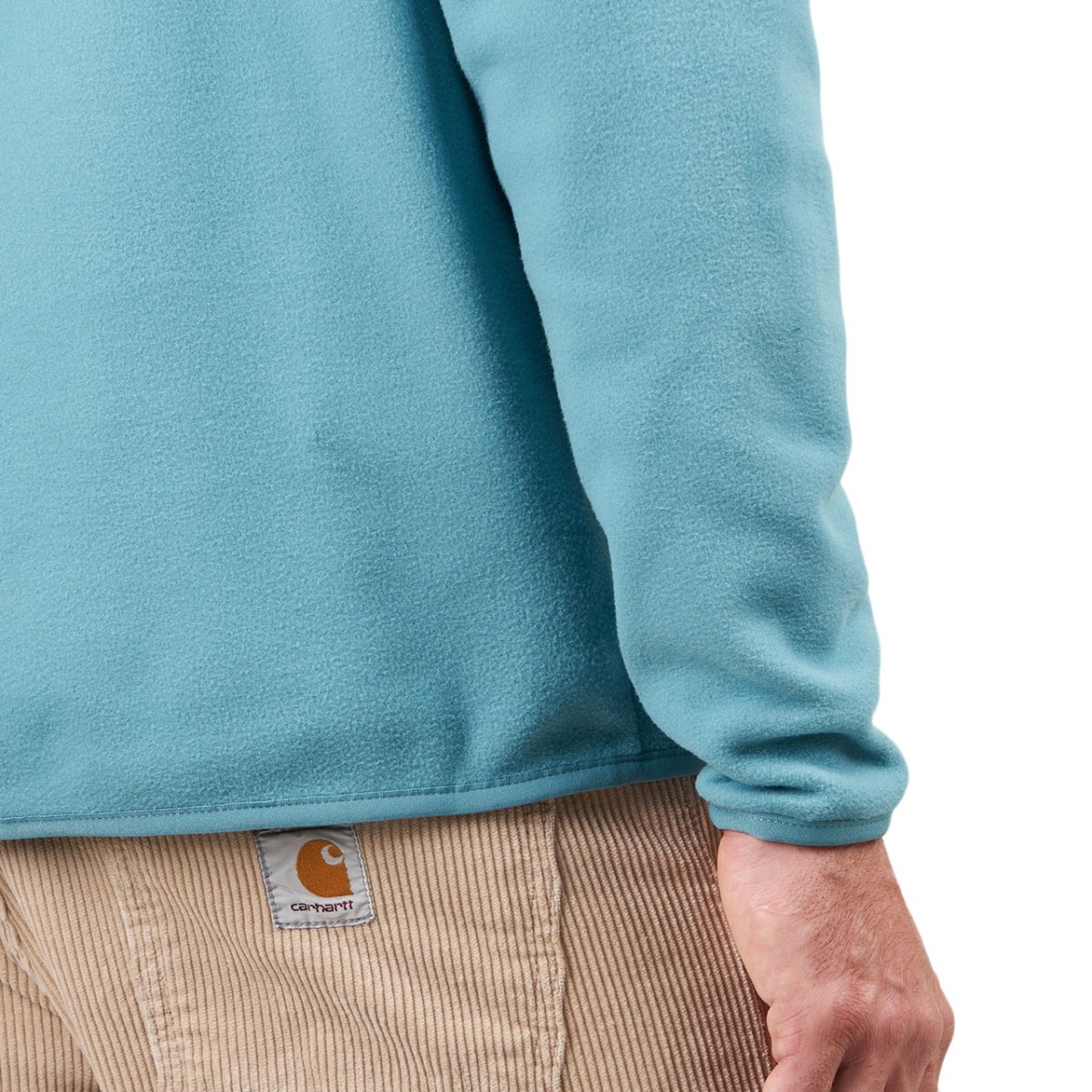 The North Face 100 Glacier 1/4 ZIP Fleece Pullover (Blau) - Allike Store