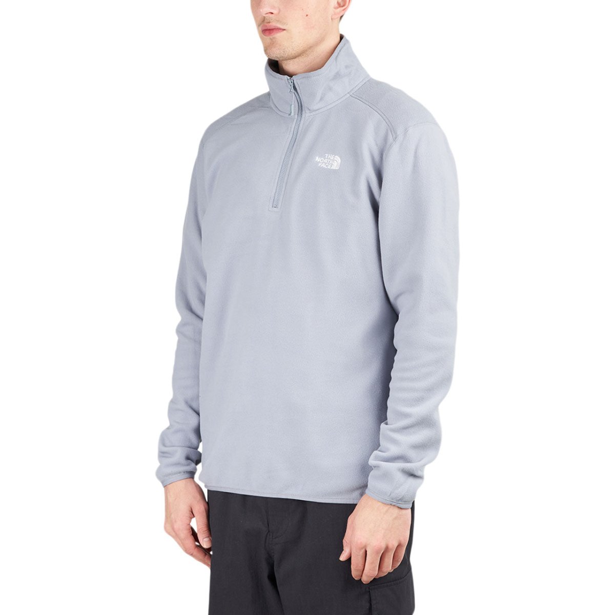 The North Face 100 Glacier 1/4 Zip (Hell Grau) - Allike Store