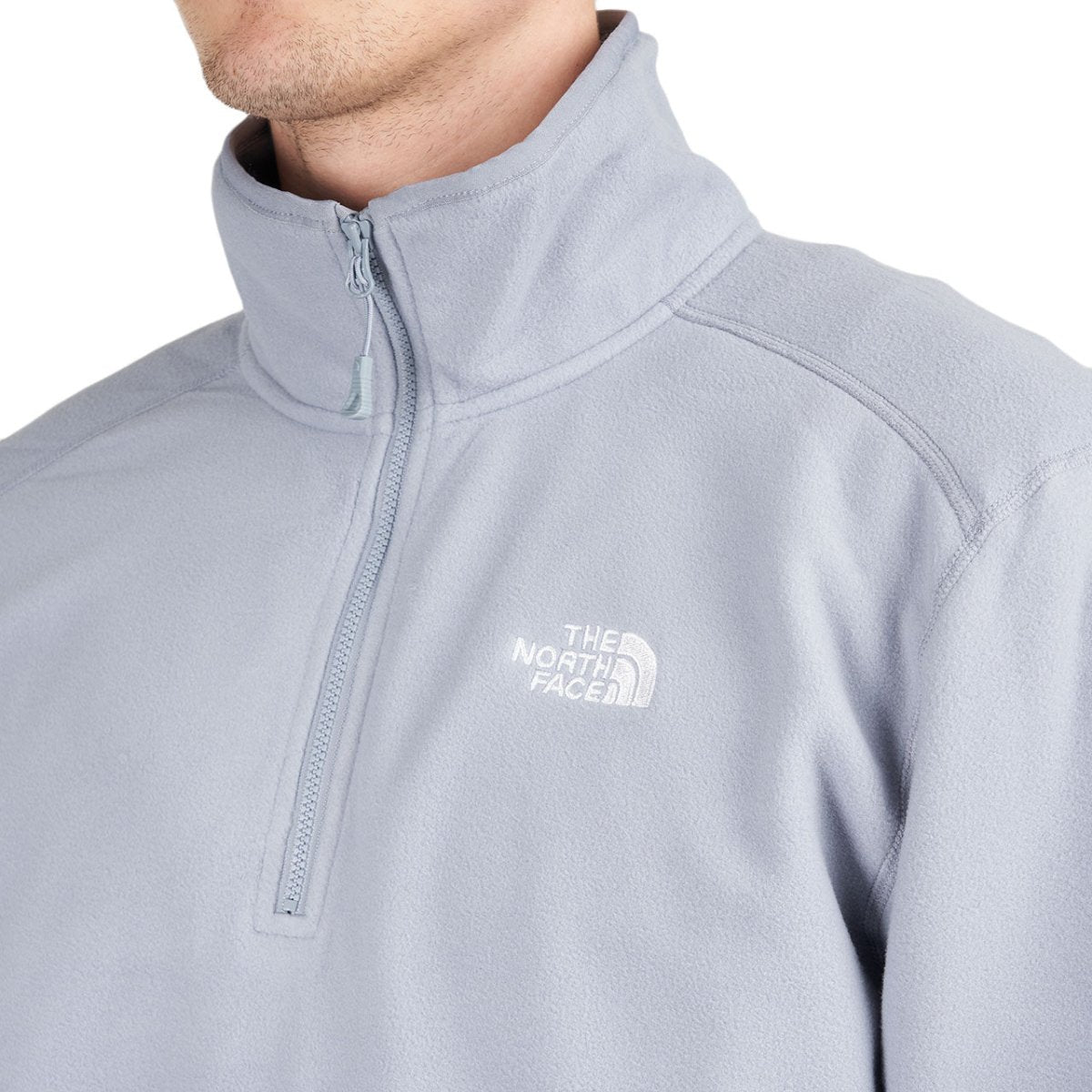 The North Face 100 Glacier 1/4 Zip (Hell Grau) - Allike Store