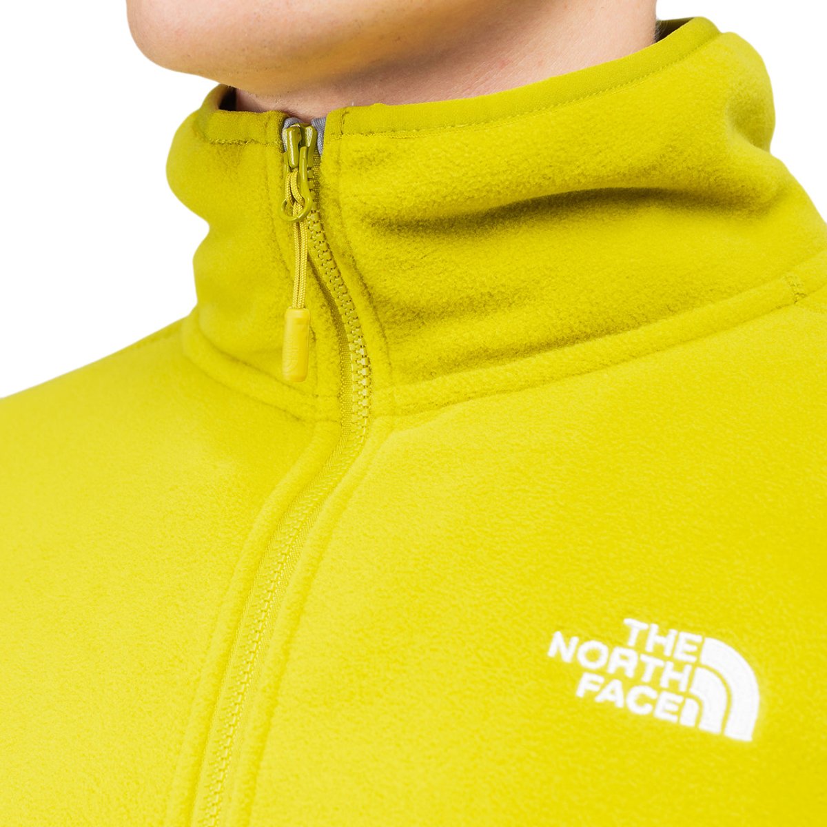 The North Face 100 Glacier Fleece Pullover (Gelb) - Allike Store