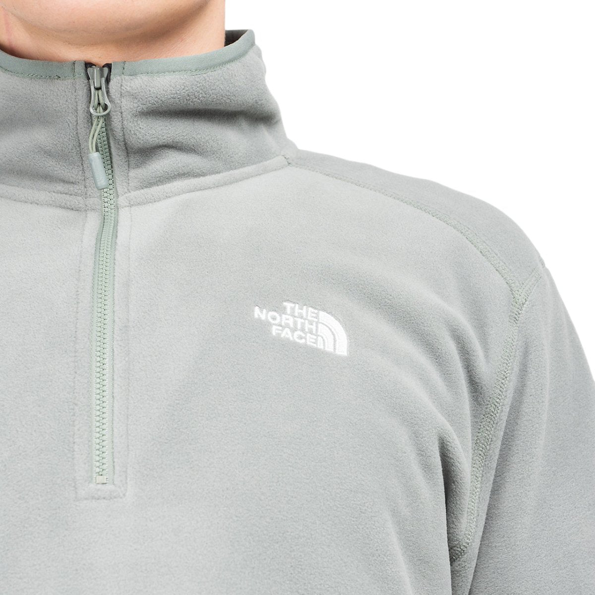 The North Face 100 Glacier Fleece Pullover (Grün) - Allike Store