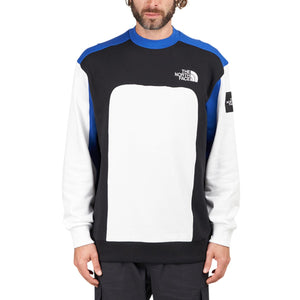 The North Face BB Cut & Sew Crew (Weiß / Blau / Schwarz) - Allike Store