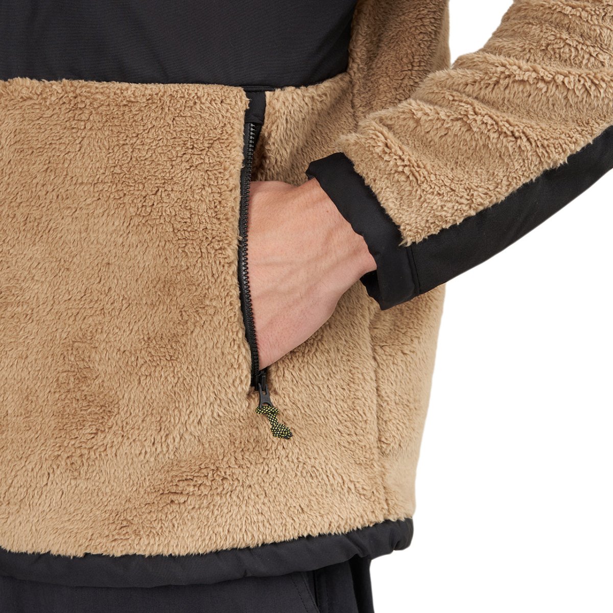 The North Face BB Denali Sherpa Jacket (Braun / Schwarz) - Allike Store