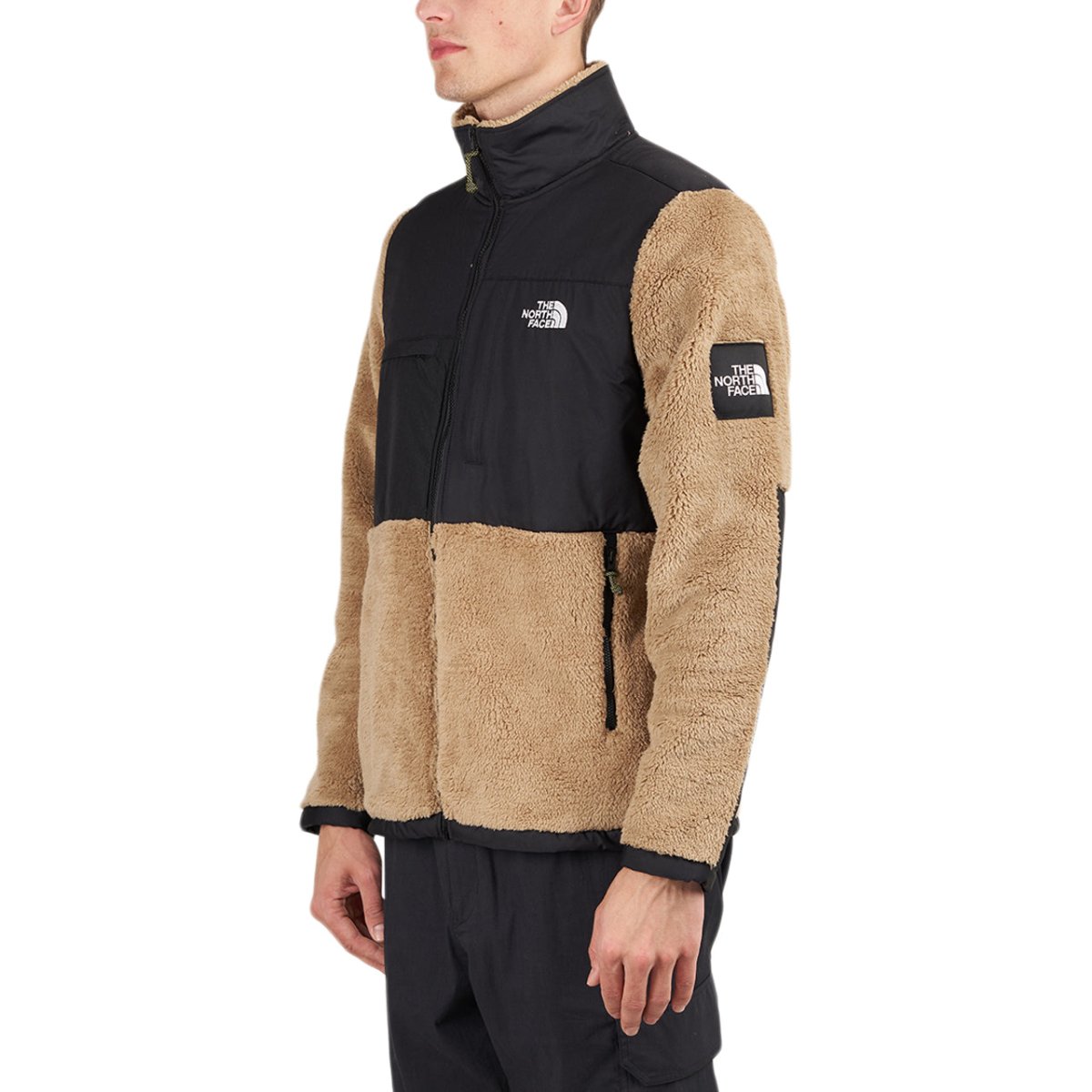 The North Face BB Denali Sherpa Jacket (Braun / Schwarz) - Allike Store